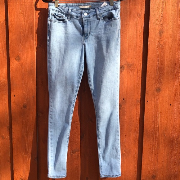 Levi's Denim - Levi’s 711 Skinny Light-wash Jeans Size 29